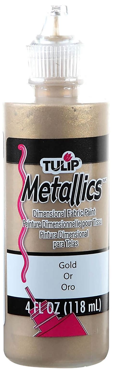 Tulip Dimensional Fabric Paint 4oz Metallics 